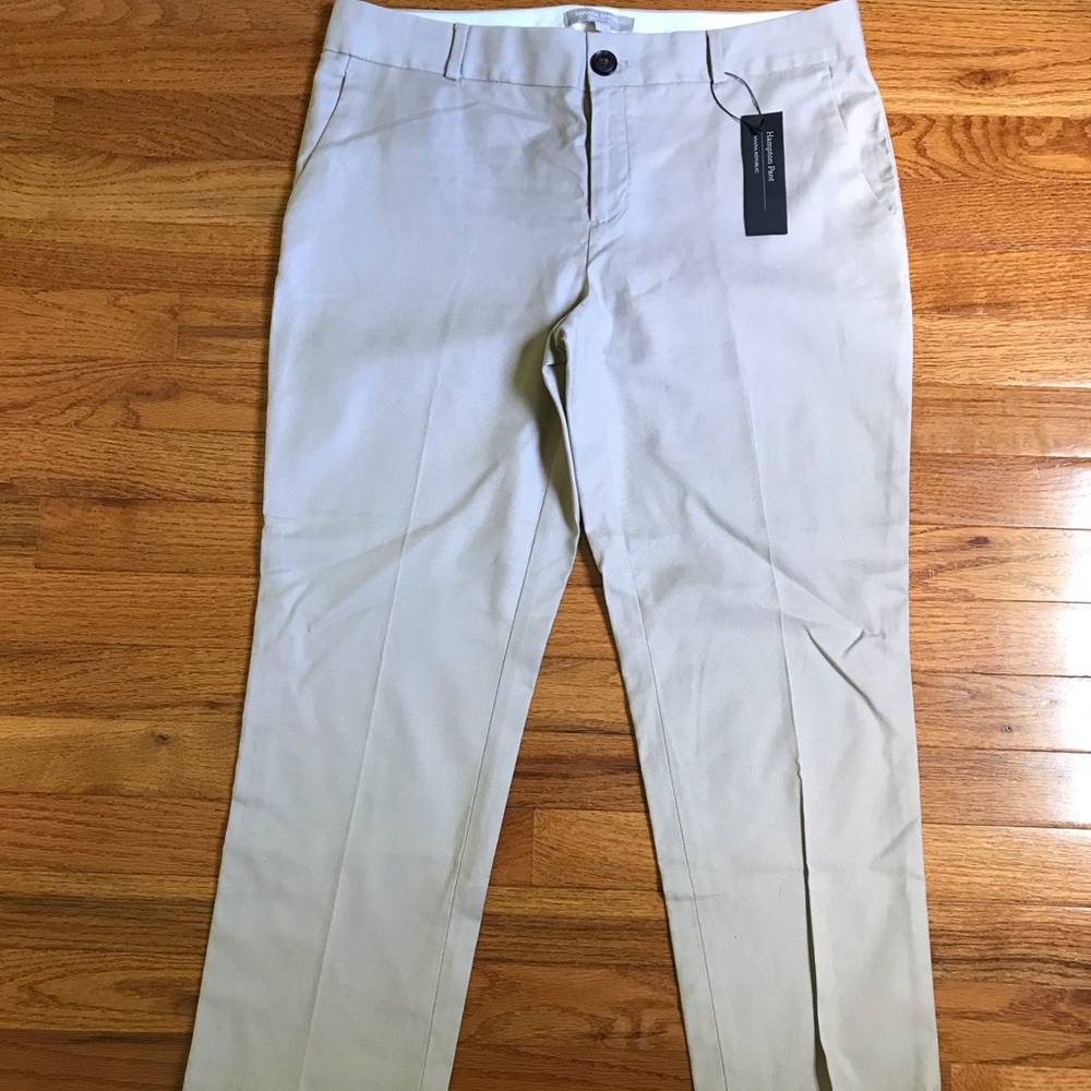 Banana Republic Hampton Fit Cropped Pants